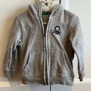 BENETTON 2Y zip hoodie